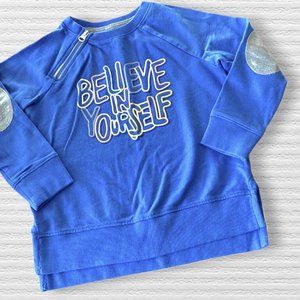 Cat and Jack "Believe in Yourself" Sweatshirt